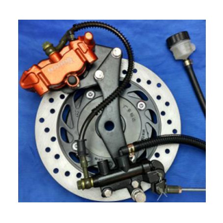 Disc Brake Mechanism, Drum Brake Changed to Disc Hydraulic Brake, Universal Motorcycle